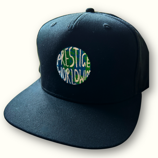 Prestige Worldwide Embroidered Snapback Cap